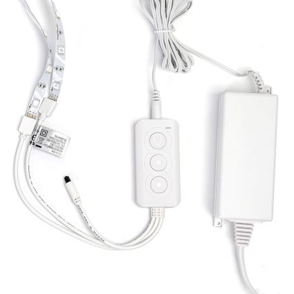 Aigostar - LED RGB Ściemnialna taśma LED/48W/12V 2x7,5 m Wi-Fi
