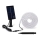 Aigostar - LED RGB Ściemnialna taśma solarna LED/1,6W/3,2V 5 m IP65 1800 mAh + pilot zdalnego sterowania