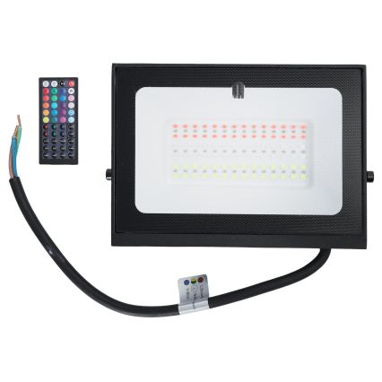 Aigostar - ściemnialny naświetlacz LED RGB/50W/230V IP65 + zdalne sterowanie