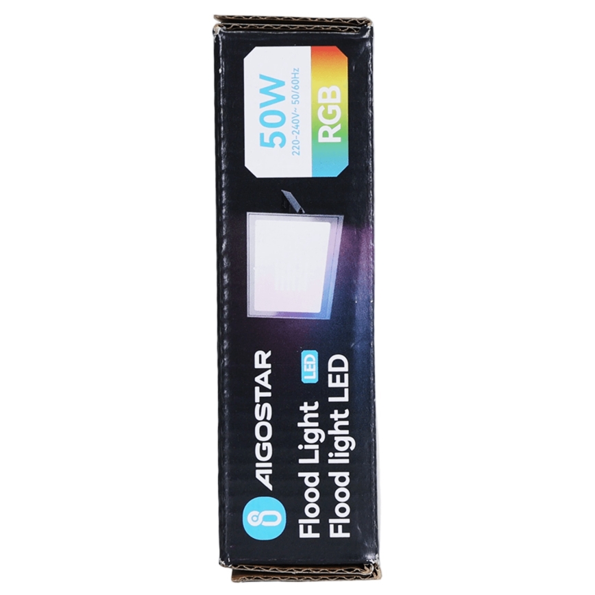 Aigostar - ściemnialny naświetlacz LED RGB/50W/230V IP65 + zdalne sterowanie