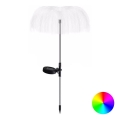 Aigostar - LED RGB Solarna lampa dekoracyjna LED/0,03W/1,2V 300 mAh 70cm IP44