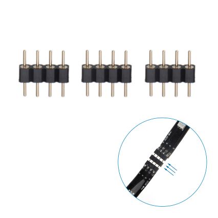 Aigostar - LED RGB Inteligentny ściemnialny pasek 4x0,5m LED/4,5W/5V Wi-Fi + zdalne sterowanie
