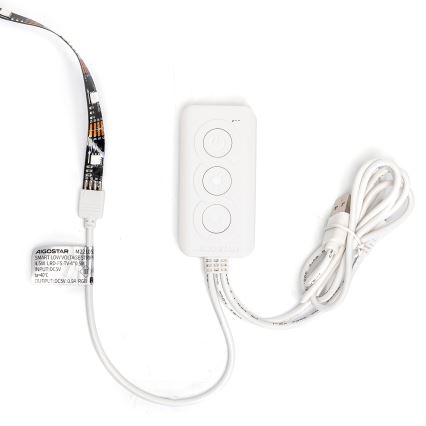 Aigostar - LED RGB Inteligentny ściemnialny pasek 4x0,5m LED/4,5W/5V Wi-Fi + zdalne sterowanie