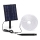 Aigostar - LED RGB Taśma solarna ściemnialna LED/5W/3,2V 5+2m IP65 4000 mAh + zdalne sterowanie