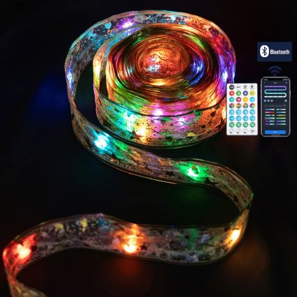 Aigostar - LED RGBICW Inteligentny zewnętrzny łańcuch świetlny MESH, 100 diod LED, 10 m, IP44 + pilot zdalnego sterowania