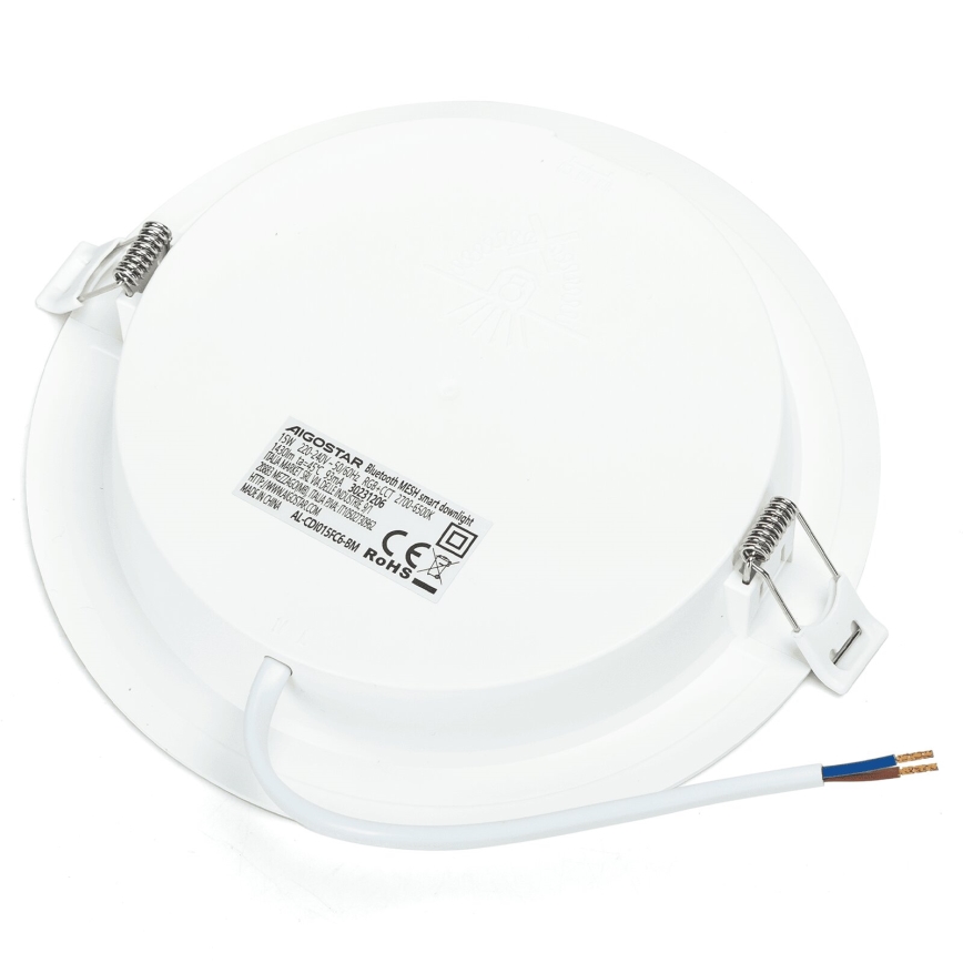 Aigostar - LED RGBW ściemnialna oprawa sufitowa MESH LED/15W/230V 2700-6500K śr. 17 cm
