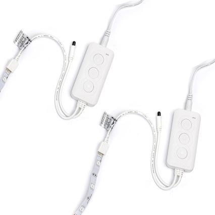 Aigostar - Regulowany pasek LED RGBW/18W/12V 2x5 m Wi-Fi