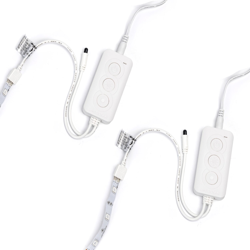 Aigostar - Regulowany pasek LED RGBW/18W/12V 2x5 m Wi-Fi