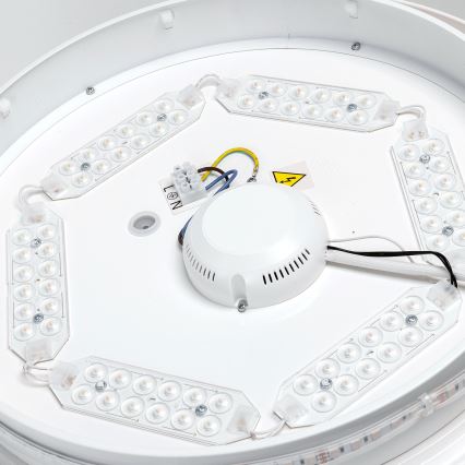 Aigostar - LED RGBW Ściemnialne oświetlenie łazienkowe LED/27W/230V 40 cm Wi-Fi IP44