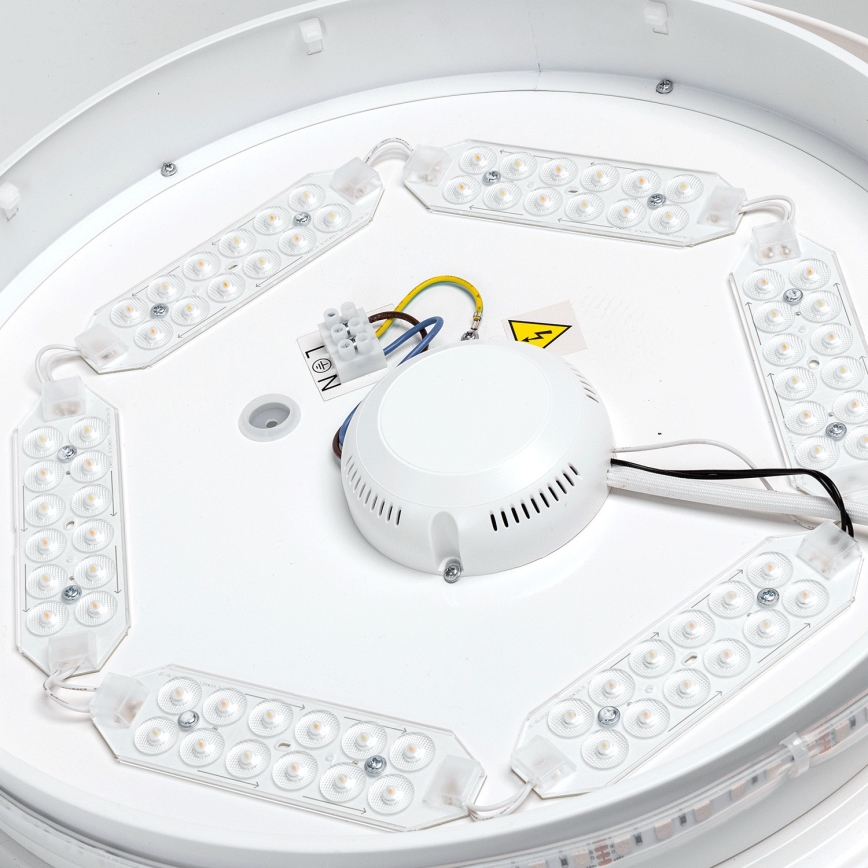 Aigostar - LED RGBW Ściemnialne oświetlenie łazienkowe LED/27W/230V 40 cm Wi-Fi IP44