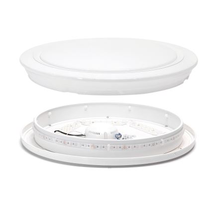 Aigostar - LED RGBW Ściemnialne oświetlenie łazienkowe LED/27W/230V 40 cm Wi-Fi IP44