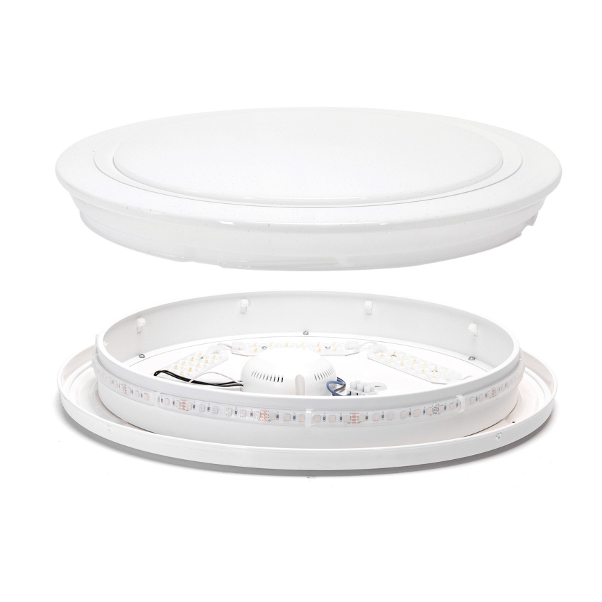 Aigostar - LED RGBW Ściemnialne oświetlenie łazienkowe LED/27W/230V 40 cm Wi-Fi IP44