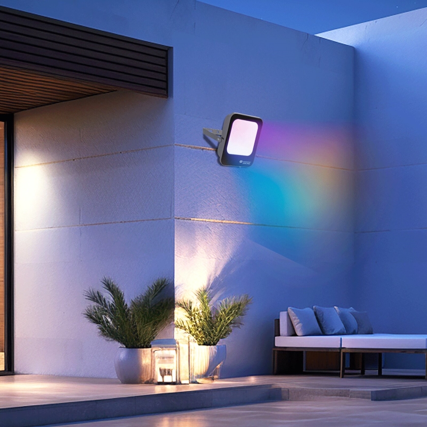 Aigostar - LED RGBW Ściemniane oświetlenie punktowe MESH Smart LED/20W/230V 6500K IP65 + pilot zdalnego sterowania