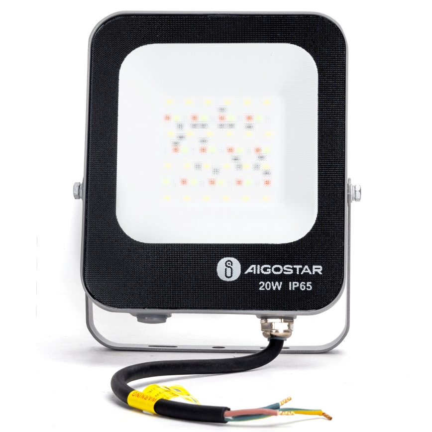 Aigostar - LED RGBW Ściemniane oświetlenie punktowe MESH Smart LED/20W/230V 6500K IP65 + pilot zdalnego sterowania