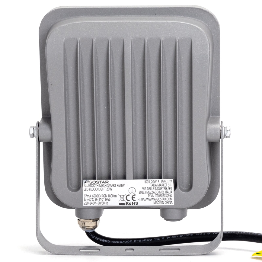Aigostar - LED RGBW Ściemniane oświetlenie punktowe MESH Smart LED/20W/230V 6500K IP65 + pilot zdalnego sterowania