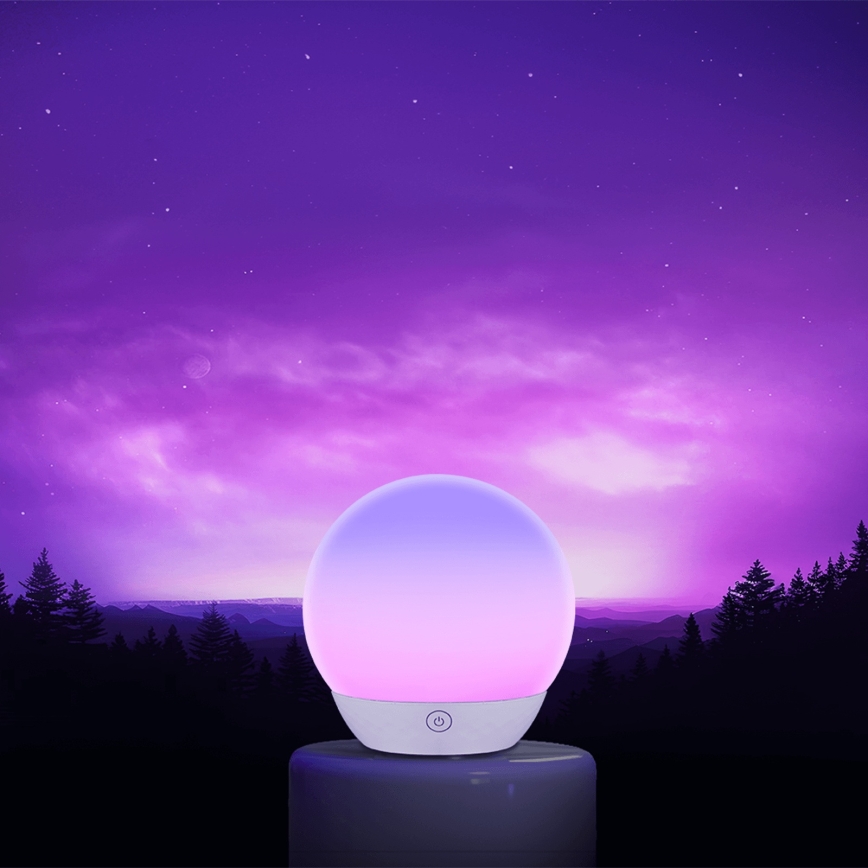 Aigostar - LED RGBW ściemnialna lampa biurkowa LED/5,5W/5V Wi-Fi + zdalne sterowanie