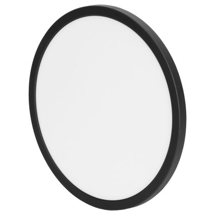 Aigostar - LED RGBW ściemnialna oprawa sufitowa MESH LED/24W/230V 3000-6500K czarna + zdalne sterowanie