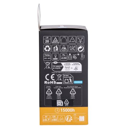 Aigostar - LED RGBW ściemnialna żarówka A60 E27/10W/230V 3000K + pilot zdalnego sterowania