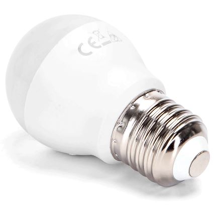 Aigostar - LED RGBW ściemnialna żarówka G45 E27/6W/230V 3000K + pilot zdalnego sterowania