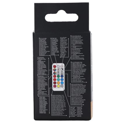 Aigostar - LED RGBW ściemnialna żarówka GU10/4,8W/230V 3000K + pilot zdalnego sterowania