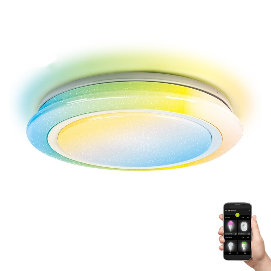 Aigostar - LED RGBW Ściemnialne oświetlenie łazienkowe LED/27W/230V 40 cm Wi-Fi IP44