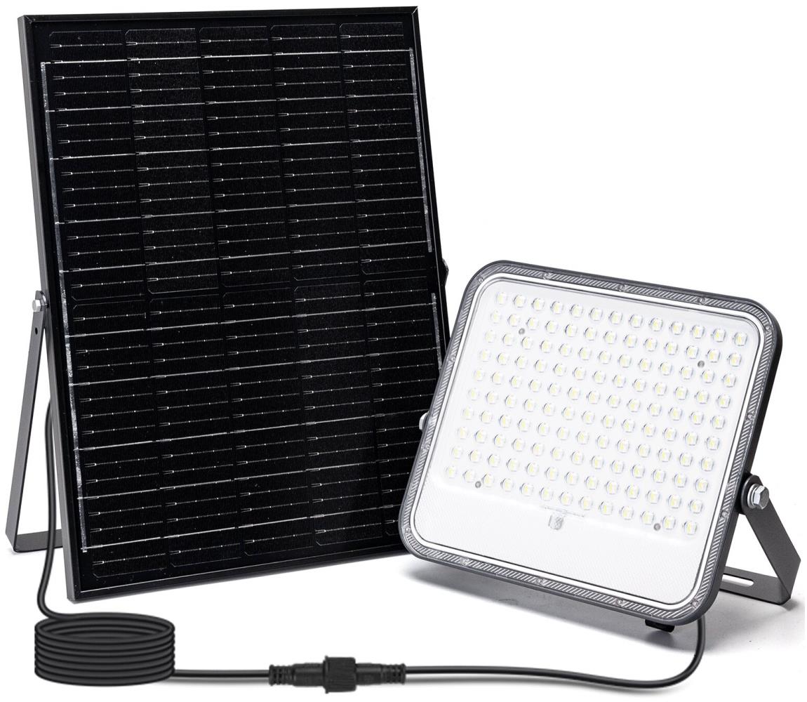 - LED RGBW Ściemnialny naświetlacz solarny LED/200W/3,4V IP66 + pilot