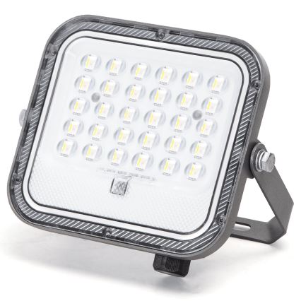 Aigostar - LED RGBW Ściemnialny naświetlacz solarny LED/50W/3,4V IP66 4000 mAh + Pilot zdalnego sterowania