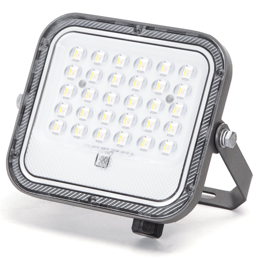 Aigostar - LED RGBW Ściemnialny naświetlacz solarny LED/50W/3,4V IP66 4000 mAh + Pilot zdalnego sterowania