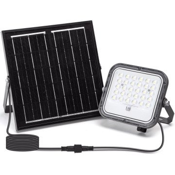 Aigostar - LED RGBW ściemnialny solarny reflektor LED/50W/3,4V IP66 4000 mAh + pilot zdalnego sterowania
