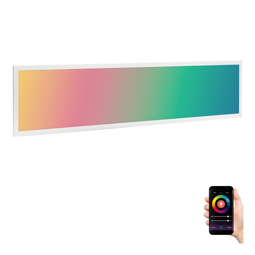 Aigostar - LED RGBW Ściemniany panel sufitowy MESH LED/36W/230V 2700-6500K 120x30 cm