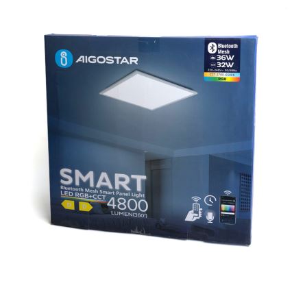 Aigostar - LED RGBW Ściemniany panel sufitowy MESH LED/36W/230V 60x60 cm