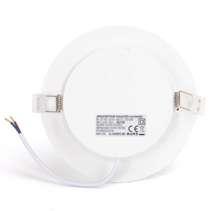 Aigostar - LED RGBW Ściemnialna łazienkowa oprawa wpuszczana MESH Smart LED/9W/230V 2700-6500K IP44
