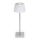 Aigostar - LED RGBW Zewnętrzna ładowalna lampa stołowa z ściemniaczem LED/4W/5V 3600mAh biała/matowy chrom IP54