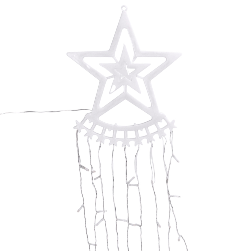 Aigostar - Zewnętrzna świąteczna dekoracja LED 350xLED 3,5m IP44 wielokolorowa