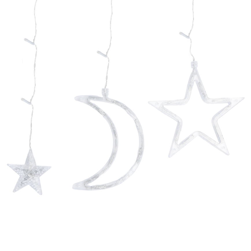 Aigostar - LED RGBY zewnętrzny łańcuch świetlny 120xLED/8 trybów 3x0,6m IP44 wielokolorowy + pilot