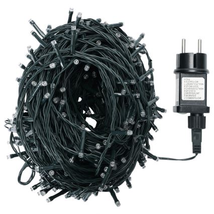 Aigostar - Zewnętrzny świąteczny łańcuch LED, 300 diod, 30 m, IP44, wielokolorowy