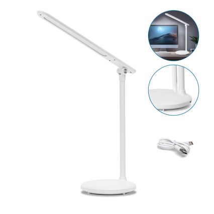 Aigostar - LED Ściemnialna akumulatorowa dotykowa lampa stołowa LED/3W/5V 1800 mAh