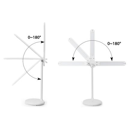 Aigostar - LED Ściemnialna akumulatorowa dotykowa lampa stołowa LED/3W/5V 1800 mAh