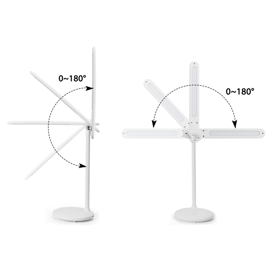 Aigostar - LED Ściemnialna akumulatorowa dotykowa lampa stołowa LED/3W/5V 1800 mAh
