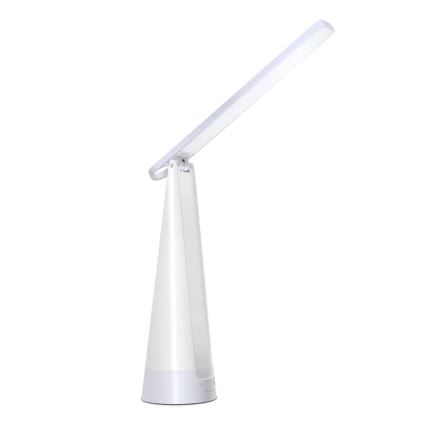 Aigostar - LED Ściemnialna akumulatorowa lampa stołowa LED/7W/5V 4000K 4400 mAh biała