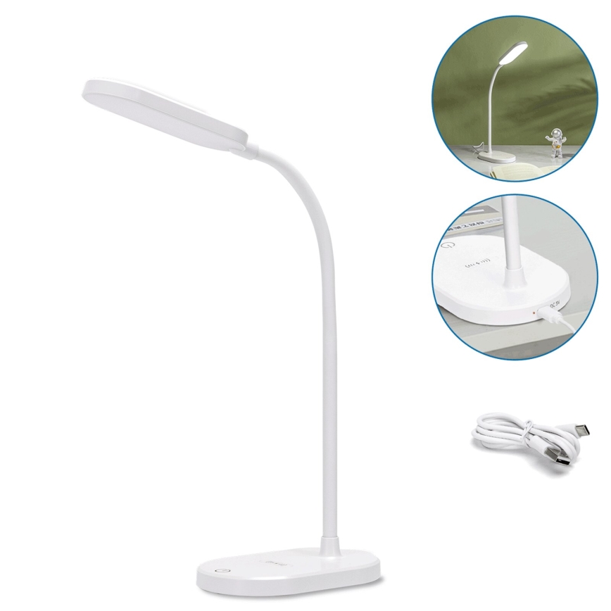 Aigostar - LED Ściemnialna dotykowa lampa stołowa LED/3W/5V