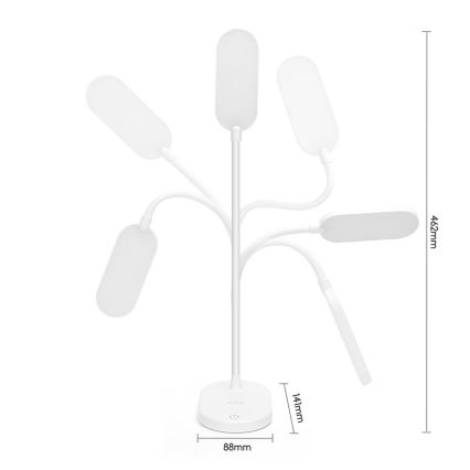 Aigostar - LED Ściemnialna dotykowa lampa stołowa LED/3W/5V