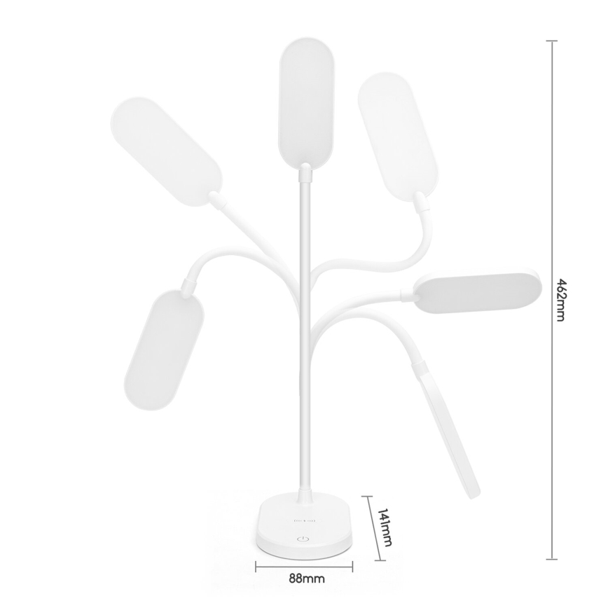 Aigostar - LED Ściemnialna dotykowa lampa stołowa LED/3W/5V