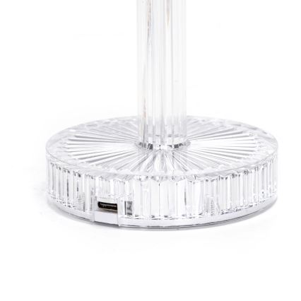 Aigostar - LED Ściemnialna akumulatorowa lampa stołowa LED/1W/5V 2700/4000/6500K 1800mAh 26 cm