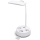Aigostar - LED ściemnialna lampka biurkowa z gniazdkami i USB LED/4,6W/230V 3000/4000/6500K biała