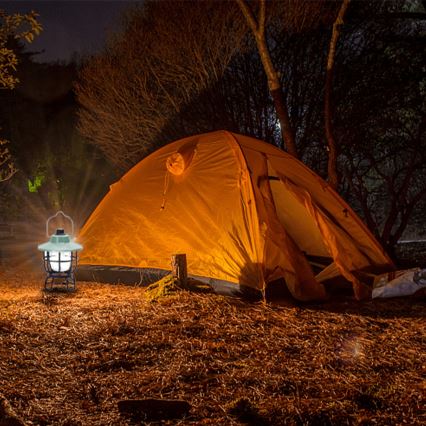 Aigostar - LED Ściemnialna przenośna akumulatorowa lampa kempingowa LED/3W/3,7V