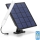 Aigostar - LED Ściemnialna świetlówka z panelem solarnym LED/3,2V 3000K/4000K/6500K IP65 + pilot zdalnego sterowania