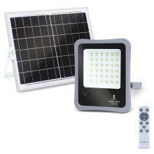 Aigostar - LED Ściemnialny naświetlacz solarny LED/100W/3,2V IP65 + pilot