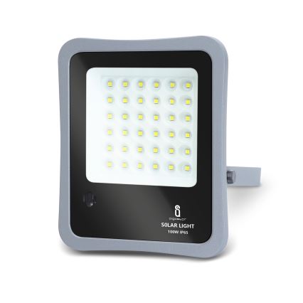 Aigostar - LED Ściemnialny naświetlacz solarny LED/100W/3,2V IP65 + pilot