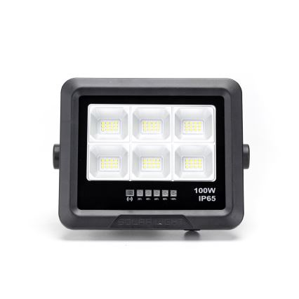 Aigostar - LED Ściemnialny naświetlacz solarny LED/100W/3,4V IP65 + zdalne sterowanie